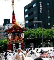 祇園祭山鉾巡航